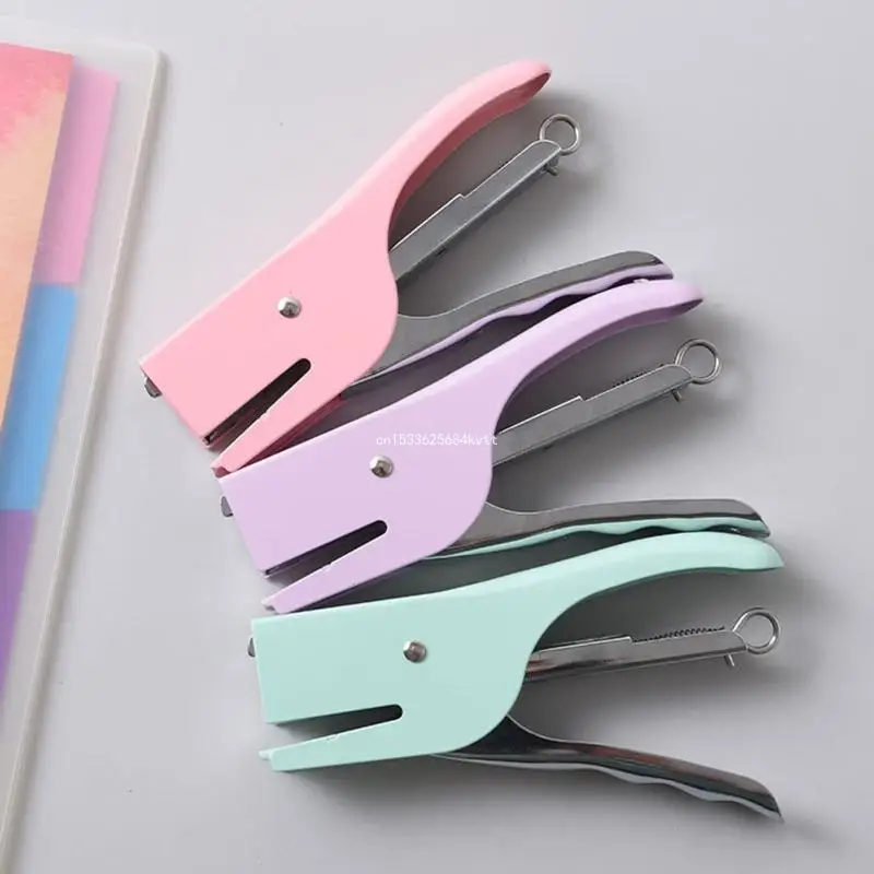 Handy Metal Stapler Packaging Plier Stapler Heavy Duty Office Stapler Plier 25 Sheets Capacity No Fits 24/6 for Dropship