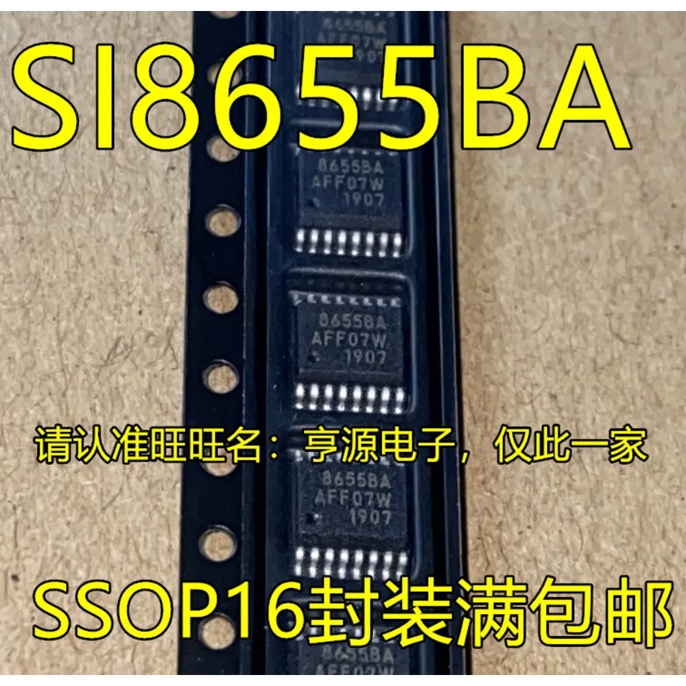8655BA SI8655BA SI8655BA-A-IUR SSOP-16