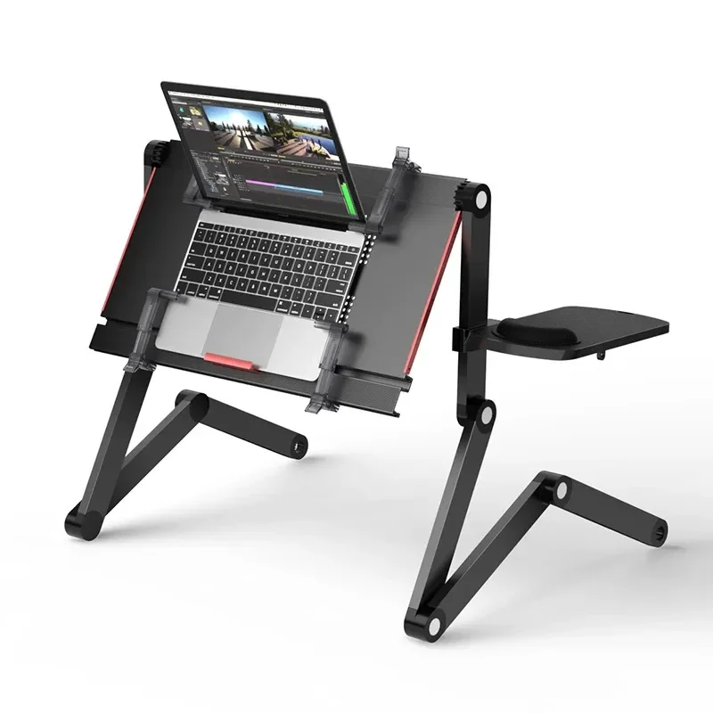 Used for Omax Bed Computer Desk Lying Down Folding Bracket for Office Notebook Reading Artifact Flat Bed Laptop Stand