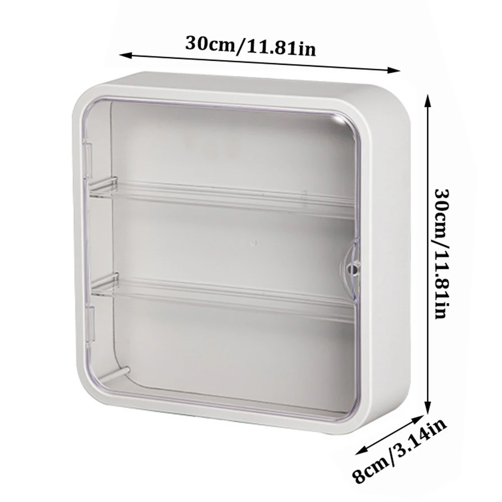 رف عرض للتخزين مكون من 3 طبقات، وخزانة شفافة مثبتة على الحائط، وإطار دمية مصنوع يدويًا، ولعبة قطيفة، وعرض Bubble Mart