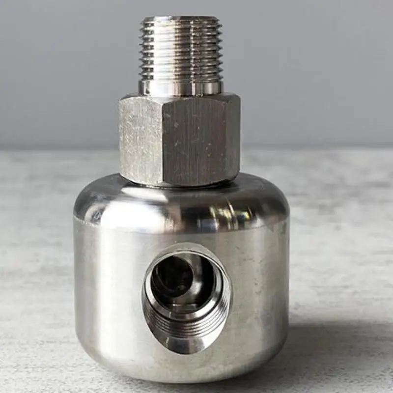 3/8 Inch NPT Stainless Steel Swivel Joints Fitting 90 Degree Rotary Union High Pressure Washer Spare Parts