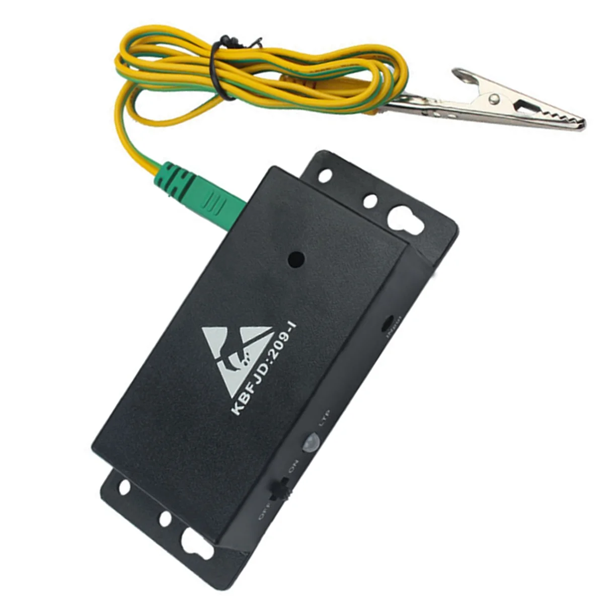 A83Z Anti Static Wrist Strap Monitor ESD Wrist Strap Tester Anti-Static Wristband Alarm Grounding Work Status Instrument US