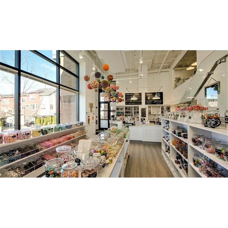 custom.Custom Modern Style Candy Store Displays Interior Design Decorations Candy Kiosks Furniture Candy Shop Decoration