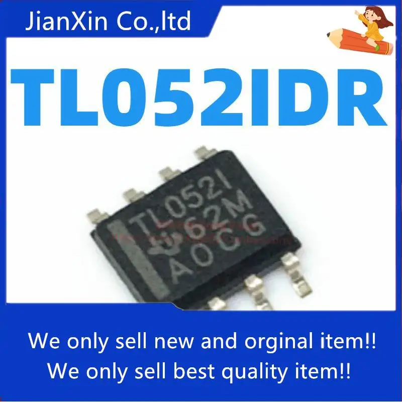 

10pcs 100% orginal new TL052IDR TL052I SMD SOP-8 pin operational amplifier