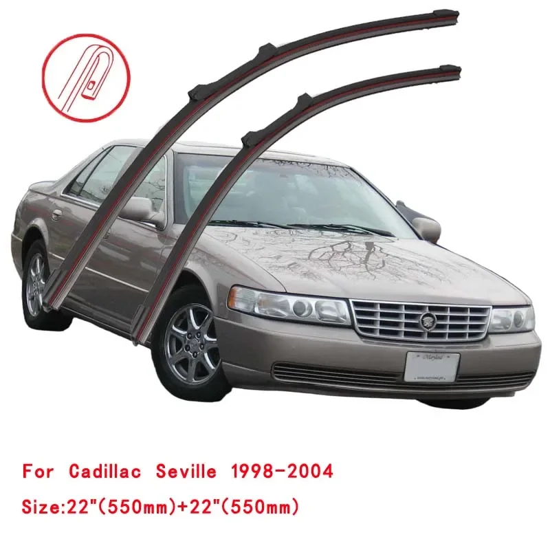 

For Cadillac Seville Fleetwood 1993-2004 Car Windshield Wiper Blade Front Windscreen Brushes Washer Cleaning Replacement Parts