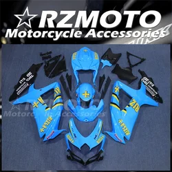 New ABS Motorcycle Fairings Kit For Suzuki GSXR600 GSXR750 08 09 10 K8 GSXR 600 750 2008 2009 2010 Bodywork Set Blue Black