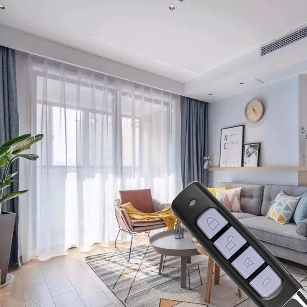 433MHz 433,92 MHz Fernbedienung Garagentor Türöffner Universal Wireless RF Fernbedienung Klon Lernen Rolling Code