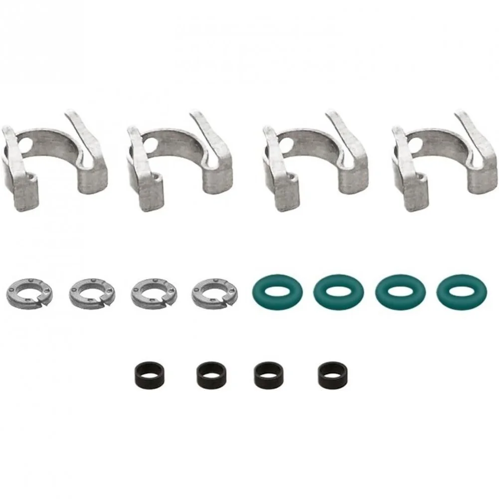 31375050 Fuel Injector Kit Engine Repair Rubber Metal Direct Replacement 1 Set Practical Design For Ford For Volvo