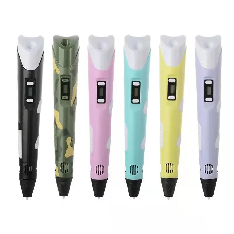 3D Printing Drawing Pen Professional Students Use Magic 3D Graffiti PLA Consumables Pen Set Hot Melt Pen