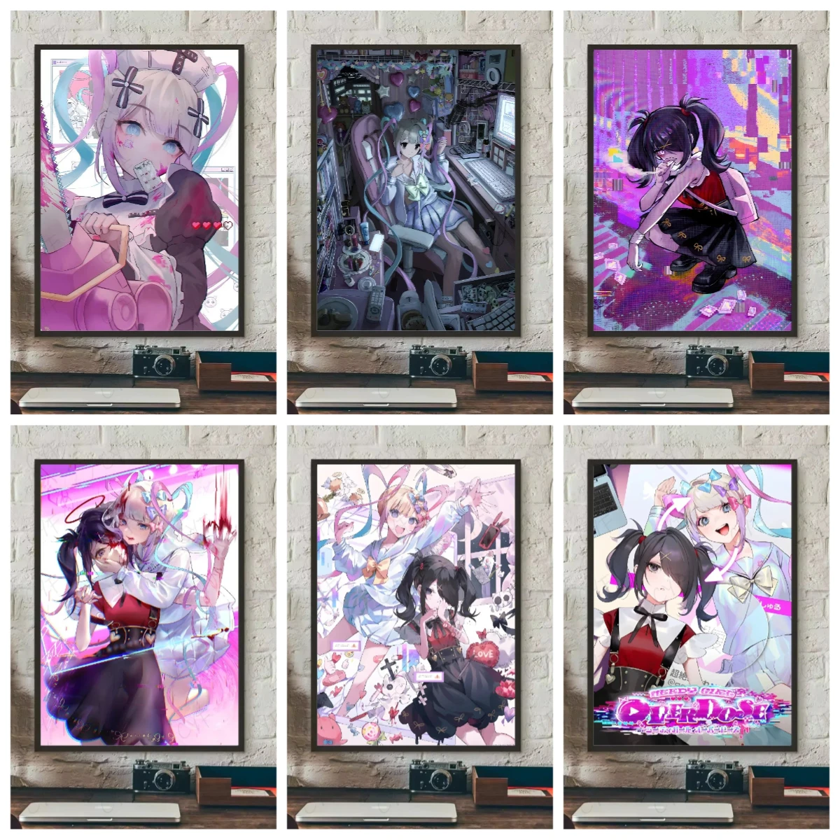 Adult Jigsaw Puzzle 500/1000 pcs Puzzle  Game Needy Girl Overdose Paper Puzzle Decorative Painting Exercise Brain Thinking
