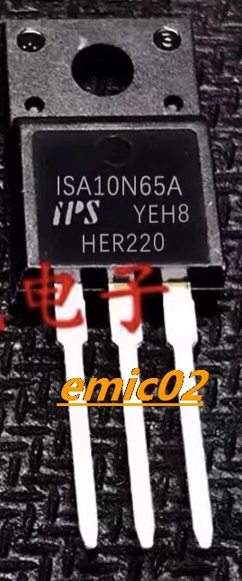 TO-220F ISA10N65A CMOS 10A 650V จำนวน10ชิ้นของแท้