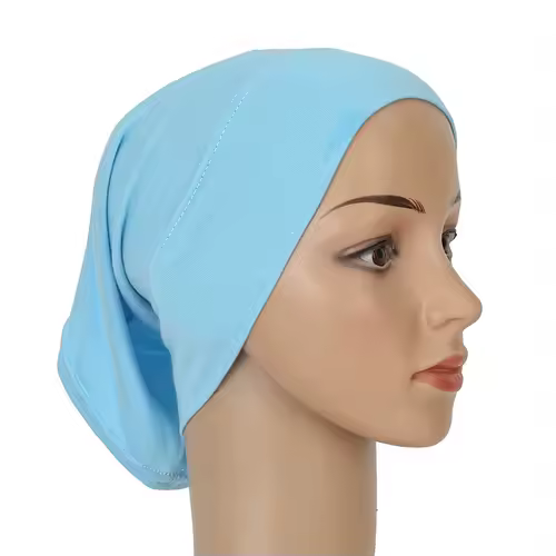 Cotton Modal Inner Hijab Undercap Muslim Turban Islam Underscarf Hijab Bonnet Soft Stretch HIjabs Tube Cap Turbante Mujer Hat - Image 34