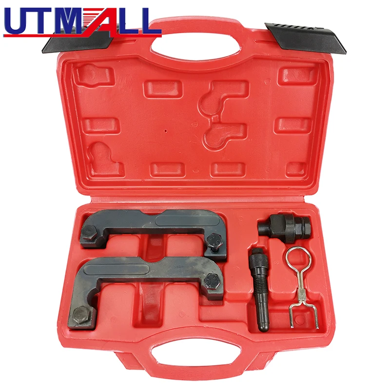 5Pcs Camshaft Locking Tool Kit T40133 For VW AUDI 2.8T 3.0T TFSI Synchronization Auto Car Black Repair Timing Tools Set