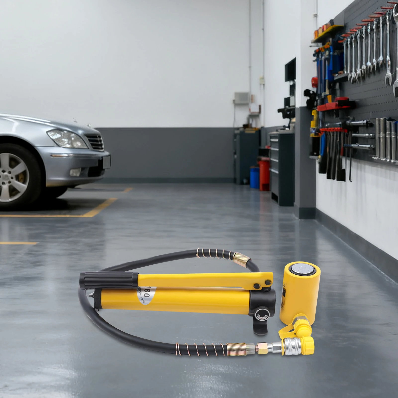 10T Heavy Duty Hydraulic Jack High Stability Anti-slip Easy Operate For Industrial Vehicle Maintenance Construction Projects