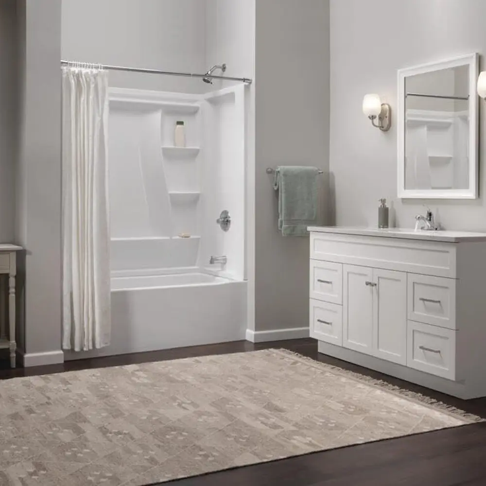 Torneira cromada para pia de banheiro com 1 alça central e dreno push-pop de metal, B510LF