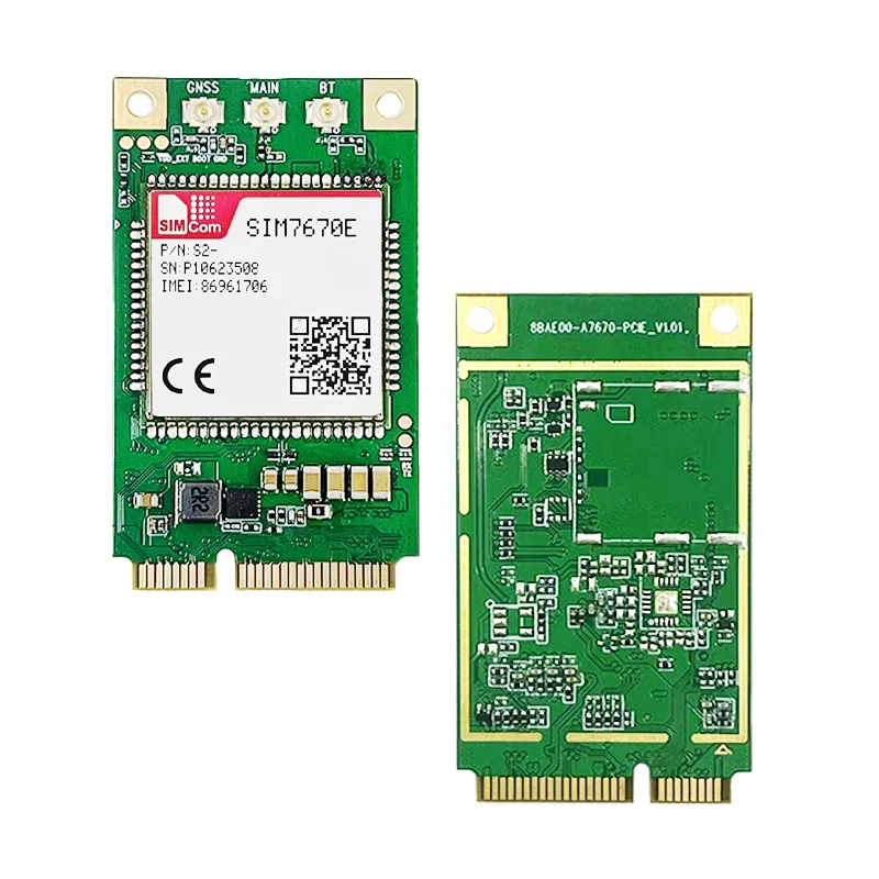 SIMCOM CAT1 LTE-module SIM7670E-MNGV-PCIE