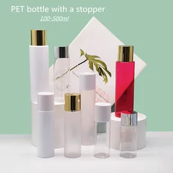 10/25pcs 100-500ml Plastic Cosmetic Bottle With Screw Cap Lotion/ Hydrosol/Toner Moisturizer Container Liquid Bottle With a plug