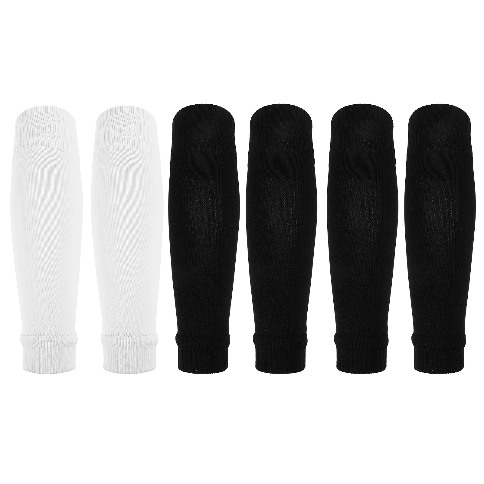 

3 Pairs Sports Compression Calf Sleeves Football Accessories Boys Shin Guards Sock Sleeve Soccer Leg Protectors Quick