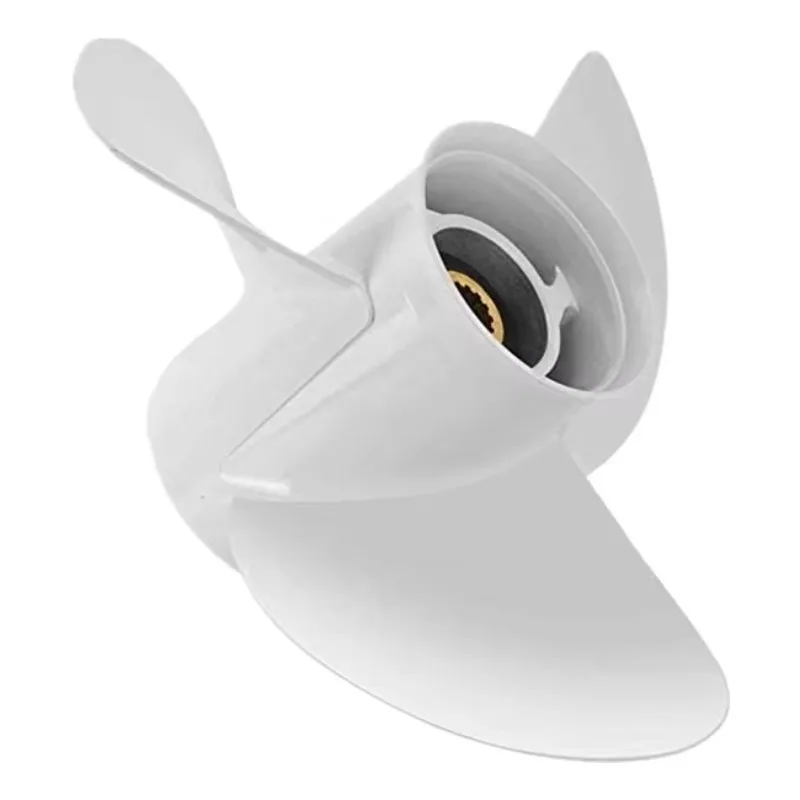 15HP RH 9 X 9 | 48-828156A12 Boat Motor Aluminum Propeller 13-1/4x17-K for Yamaha 60HP