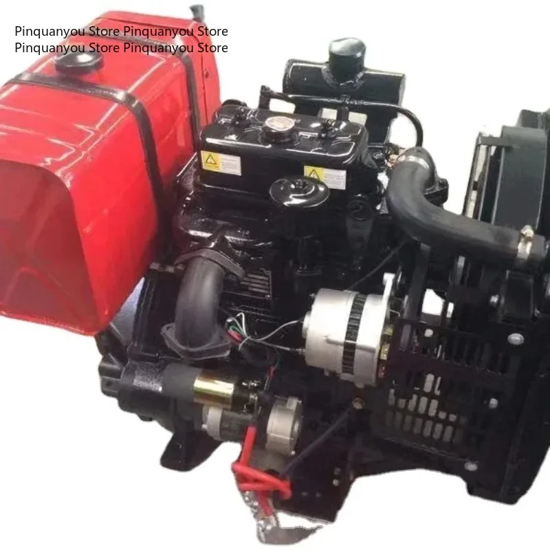 38hp small diesel water-cooled two-cylinder engine for sale