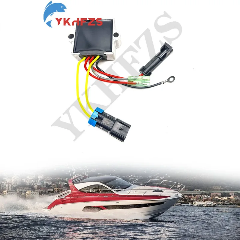 

WINNERGO Voltage Regulator Rectifier For Mercury Mariner Outboard 883072T2 854515T2 893640-002 883071T1 12 Volt 5 Wire