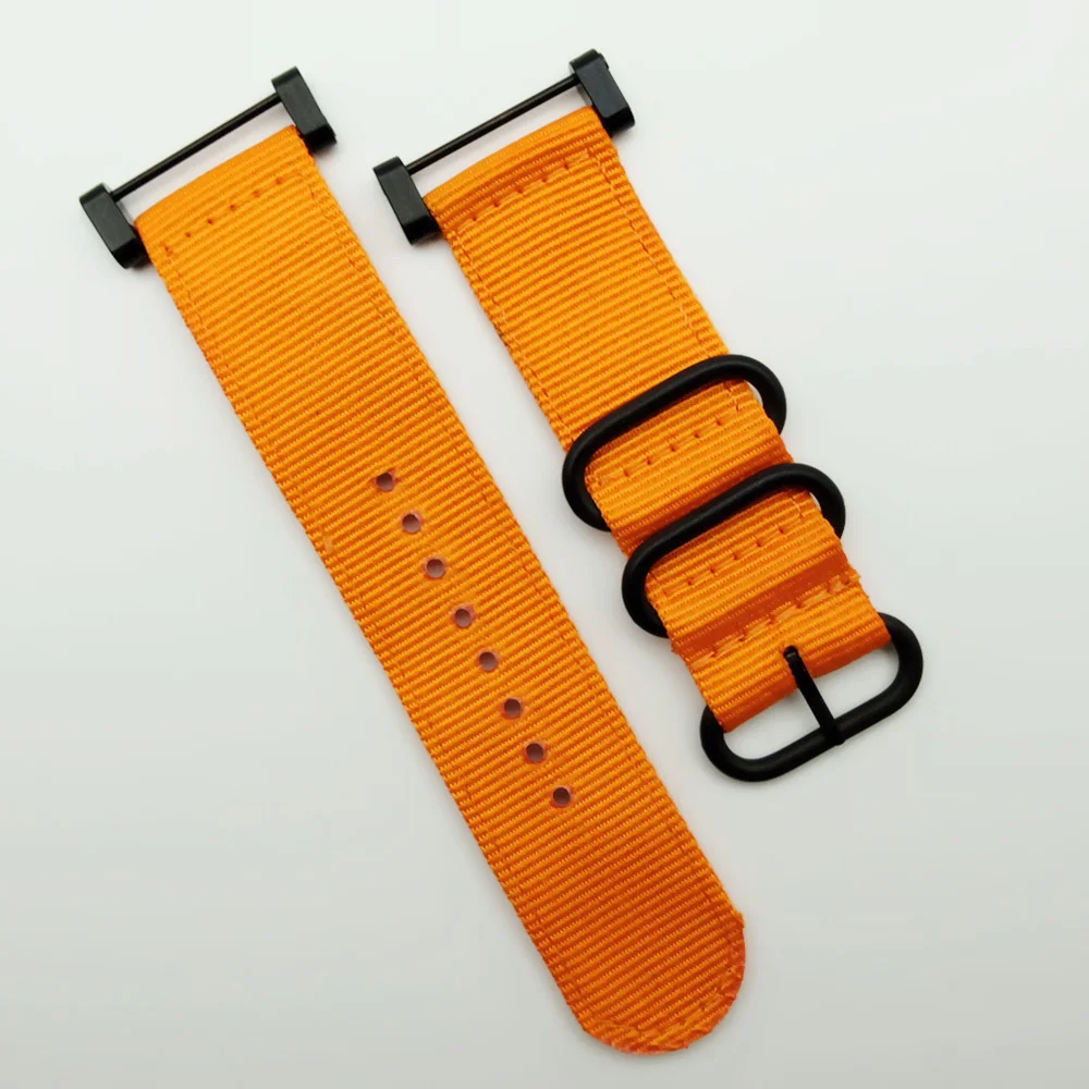 Horloge Nylon Band Voor Suunto Core Band Armband Vervanging Polsband Riem Connector Accessoires Waterdichte Band