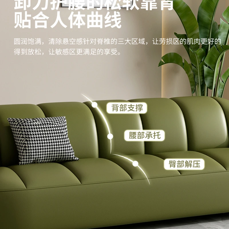 Small apartment living room sofa modern simple apartment rental room simple anti-cat scratching