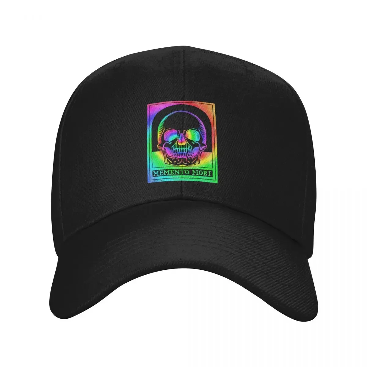 Memento Mori Skull Witchy (Tie Dye) Baseball Cap |-F-| hats on offer beach hat Women Men's