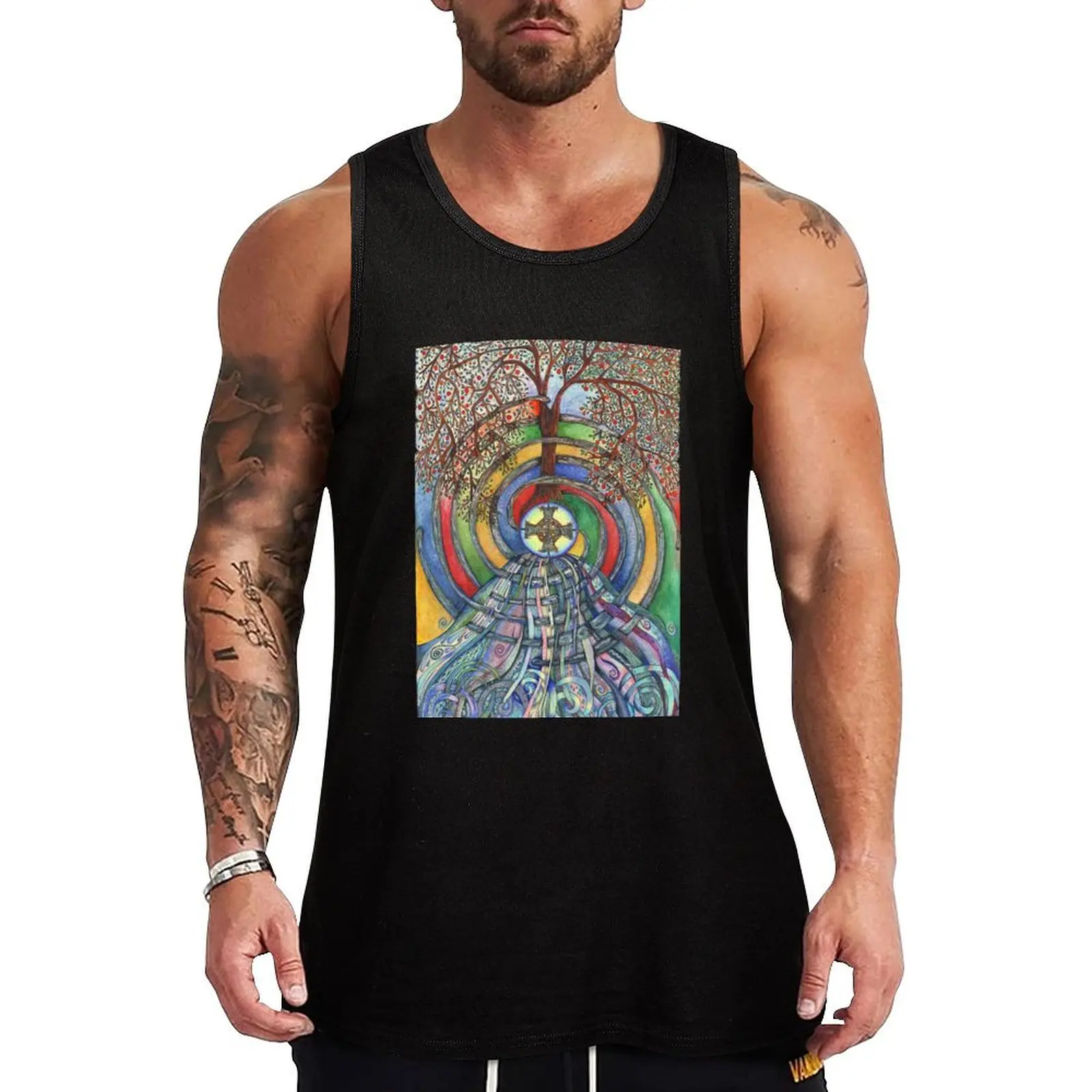 

Christ Centred Living Tank Top Essential Tank Top Cotton Casual Sleeveless Undershirt