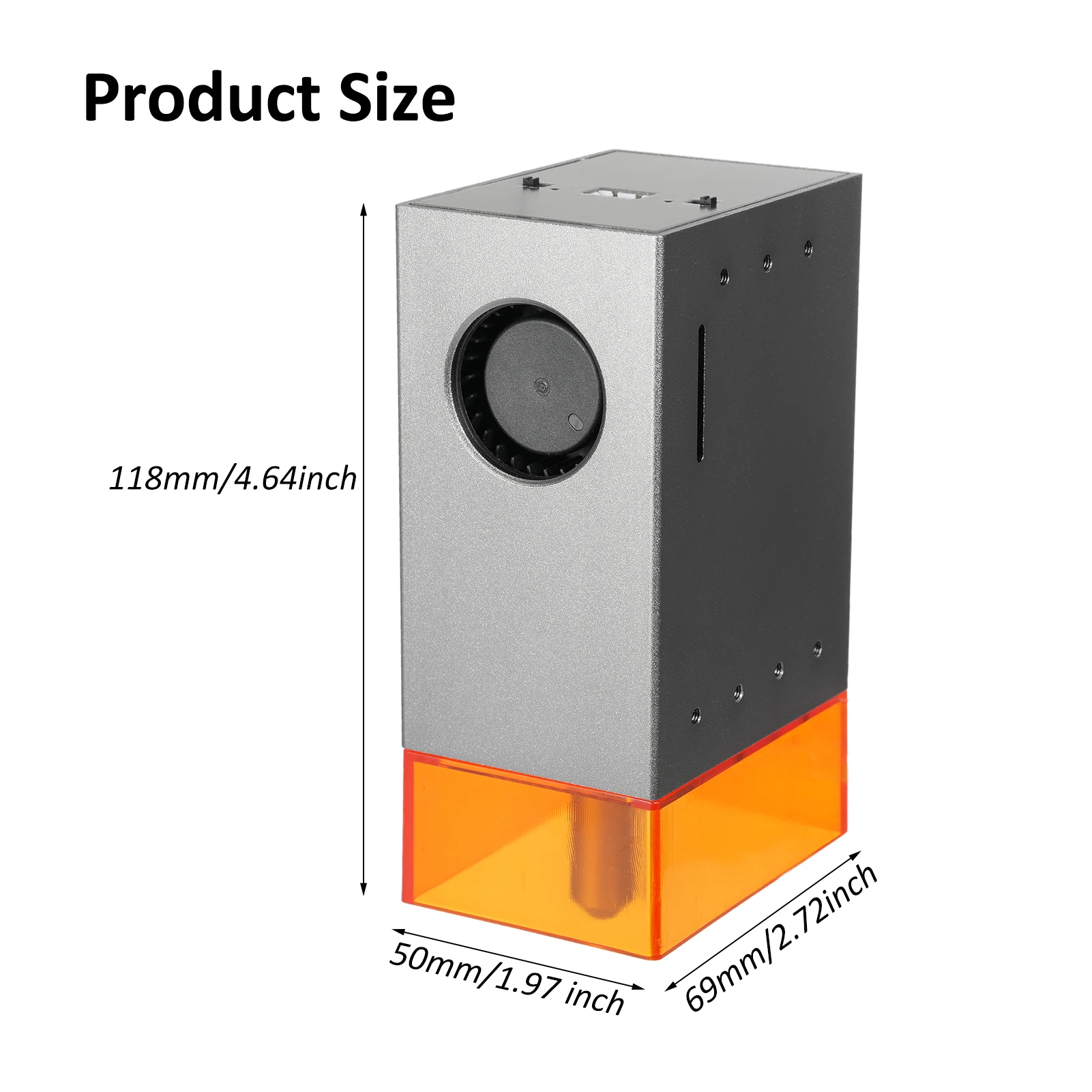 80W/40W Alloy Laser Module Laser Engraving Module Laser Head Module Built-in Air Pump with Air Auxiliary Function