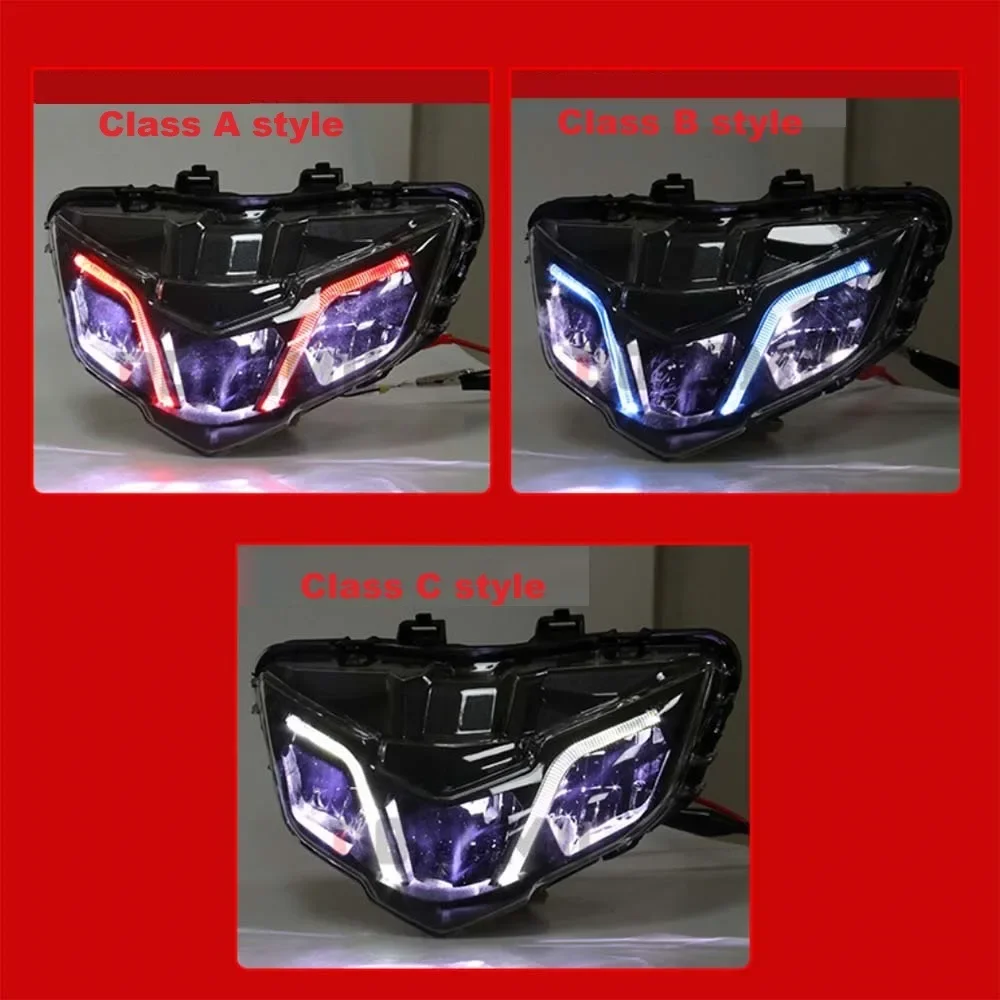 

LED Motorcycle Accessories Modified Front Headlight Suitable for Yamaha Y15ZR V2 LC135 V8 headlight Light lamp