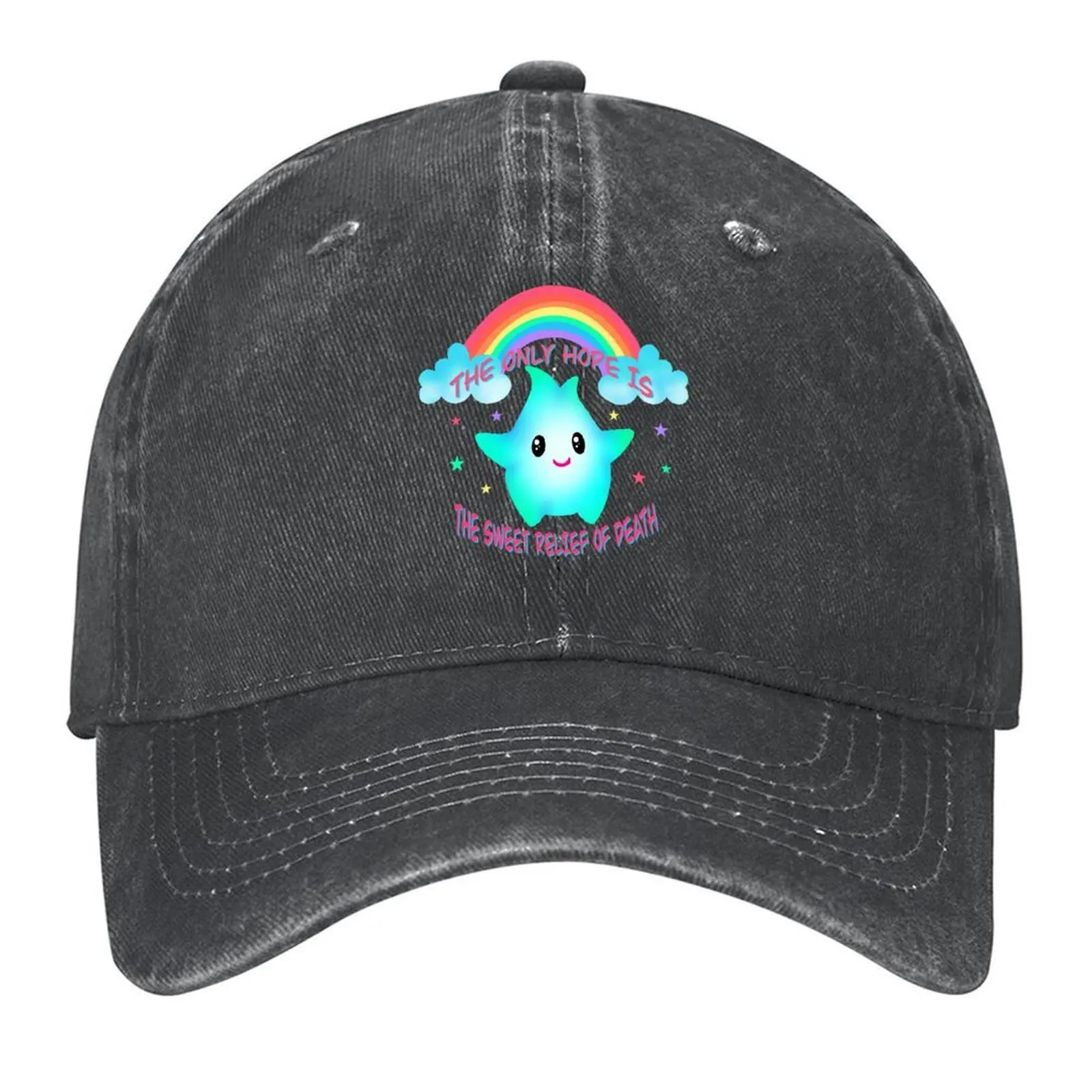 

The Only Hope is the Sweet Relief of Death Baseball Cap Custom Cap summer hat Male hat Hat Baseball Cap Women's Golf Wear Men's