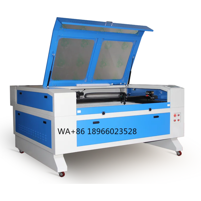 1390 100w CNC co2 infrared Engraver and Cutter Machine for Wood Plastic Non- metal infrared Cutting Machine in Russia