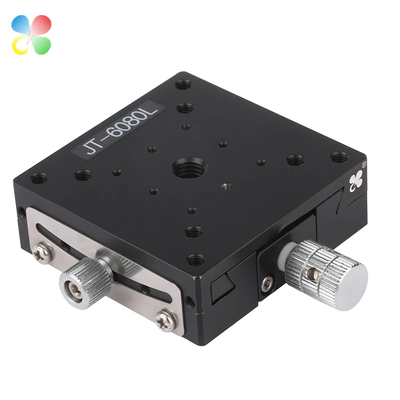 C&K 60x60 mm JT Series JT1-6080 Manual Dovetail Goniometer Stage Positioning Stage Linear Stage for Other Optical Instruments