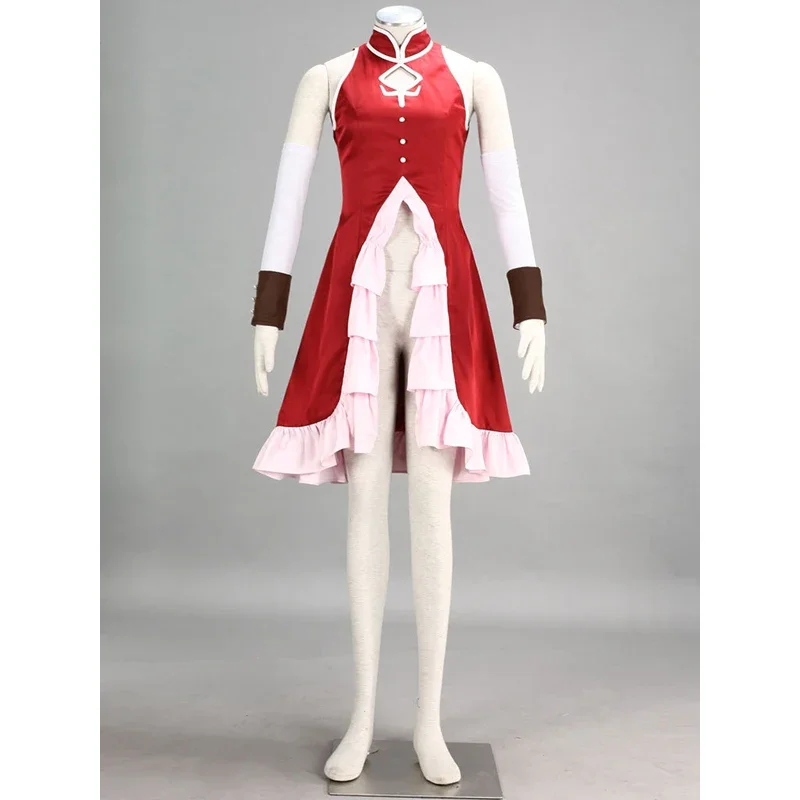 Anime Puella Magi Madoka Magica Anime Sakura Kyoko Halloween Cosplay Costume Customize for Adults