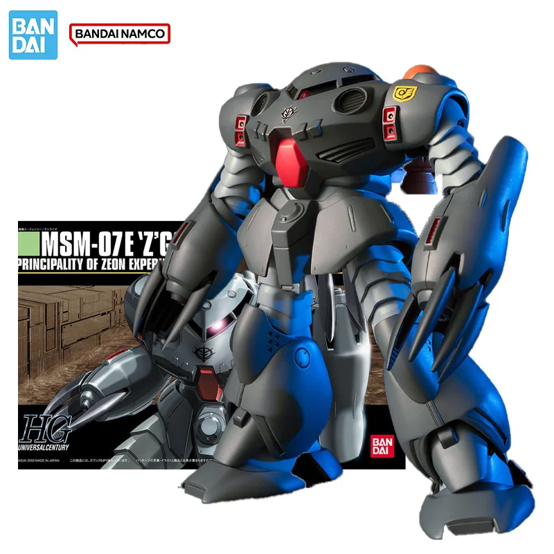 

Bandai Original Genuine Figure Gundam Model Kit HG 1/144 MSM-07E Z'Gok-E Experiment Collection Model Anime Action Figures Toys
