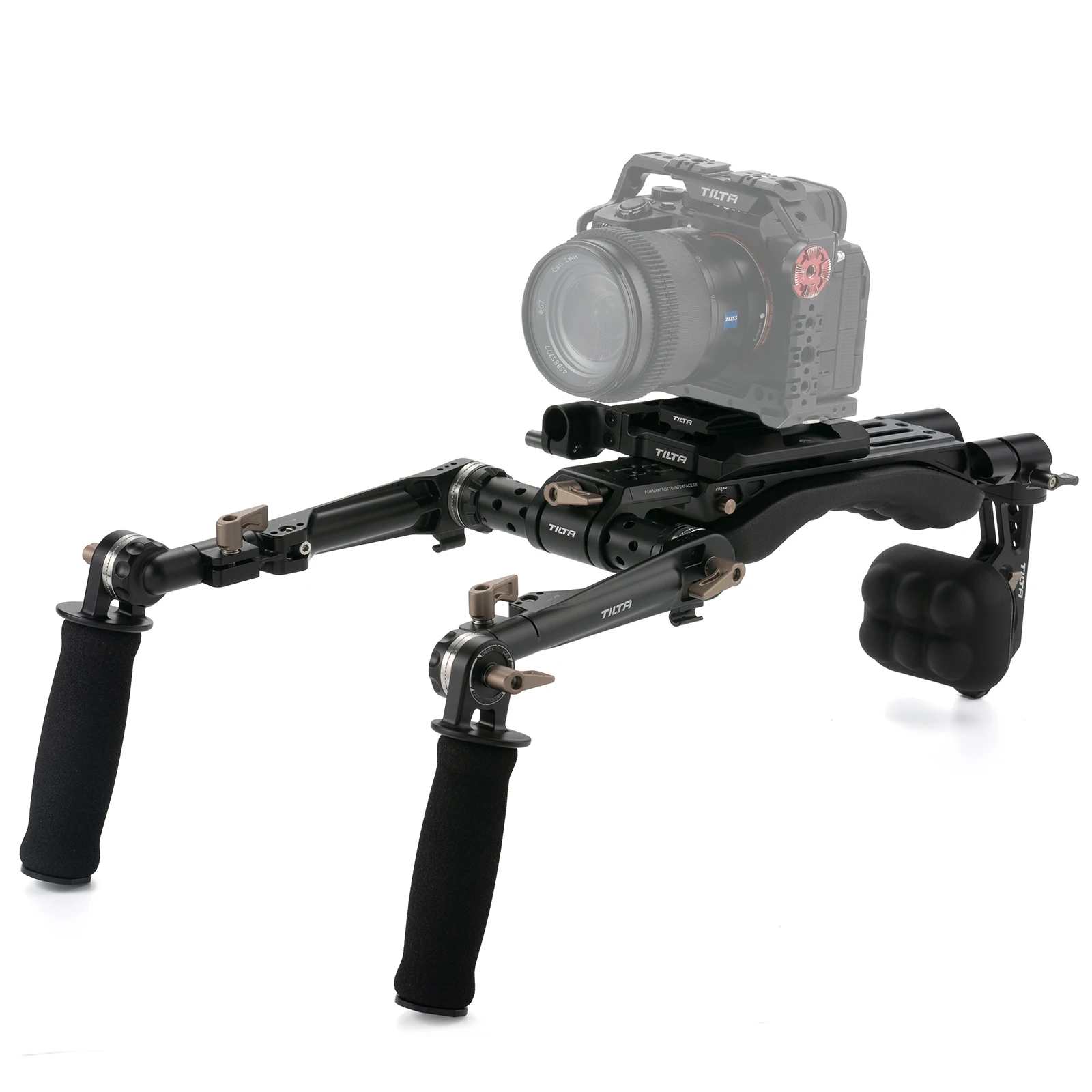 TILTA TA-LSR-B Lightweight Shoulder Rig Camera compatible With Sony Canon for BMPCC for Nikon Unique Manfrotto/ARCA Baseplate