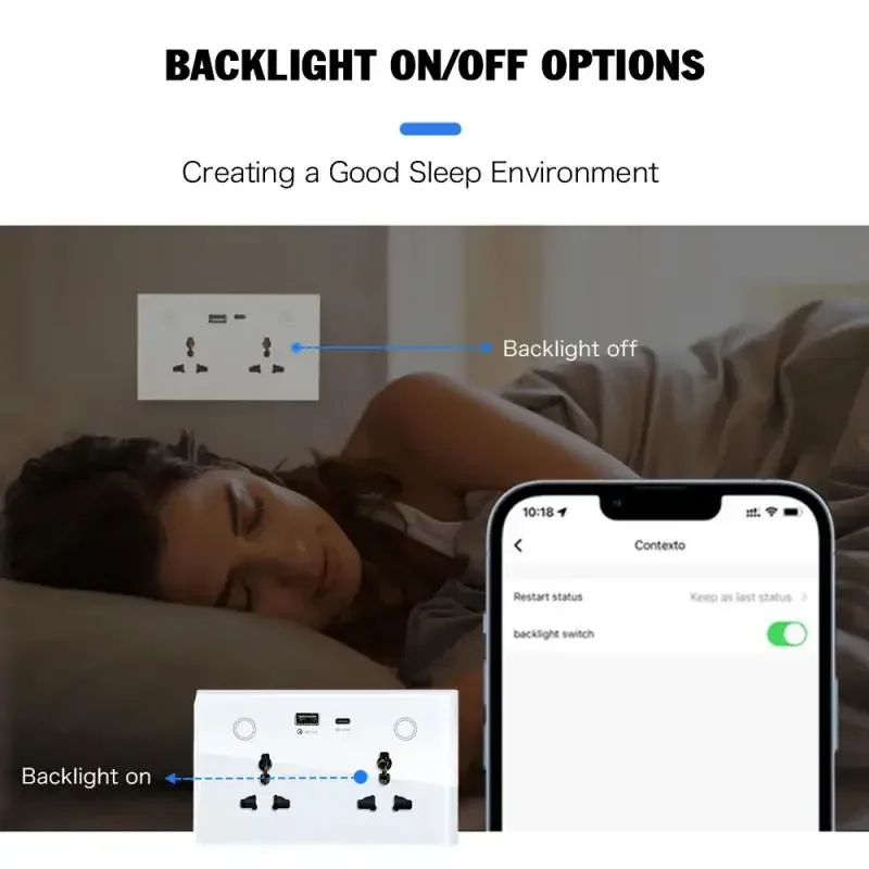 Wifi / Zigbee Smart USB Wall Socket Wireless UK Plug With Power Monitor Work With Alexa Google Home Compatibility