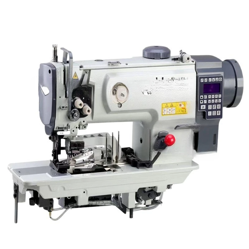 

Mattress hemming mach ine semi-automatic indus trial flat car computer three-synch ronous thick ma terial sewing machine