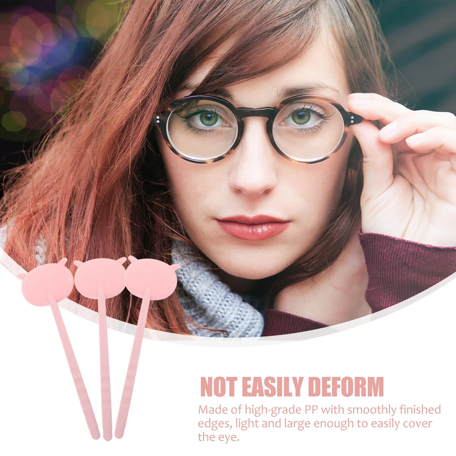 

1 комплект, затеняющие пластины для проверки зрения, ручной окклюдер для глаз, пластиковый инструмент для патчей для глаз, принадлежности для тестирования оптометрии и зрения