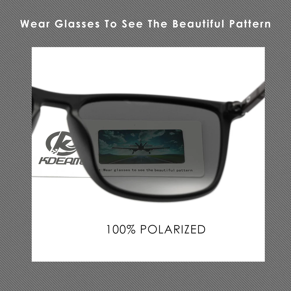 KDEAM Ultraleichte Angeln Sonnenbrille Polarisierte männer Fahren Sonnenbrille Reise Luxus Weibliche Sonnenbrille Mit Tragetasche – Detail 3
