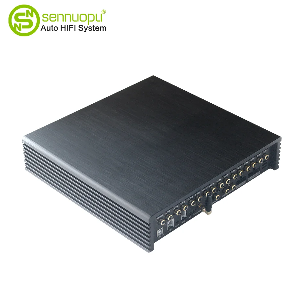 Sennuopu 16-Channel Hi-Res Digital Sound Processor Amplifier