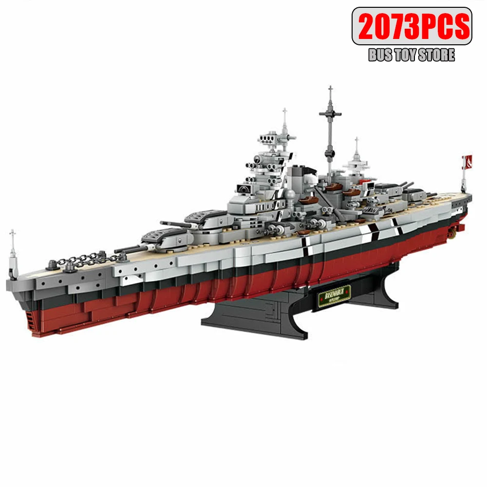 Cidade moc bismarck exército militar blocos de construção tijolos soldados arma brinquedos das crianças para meninas meninos crianças modelo conjuntos fc4201