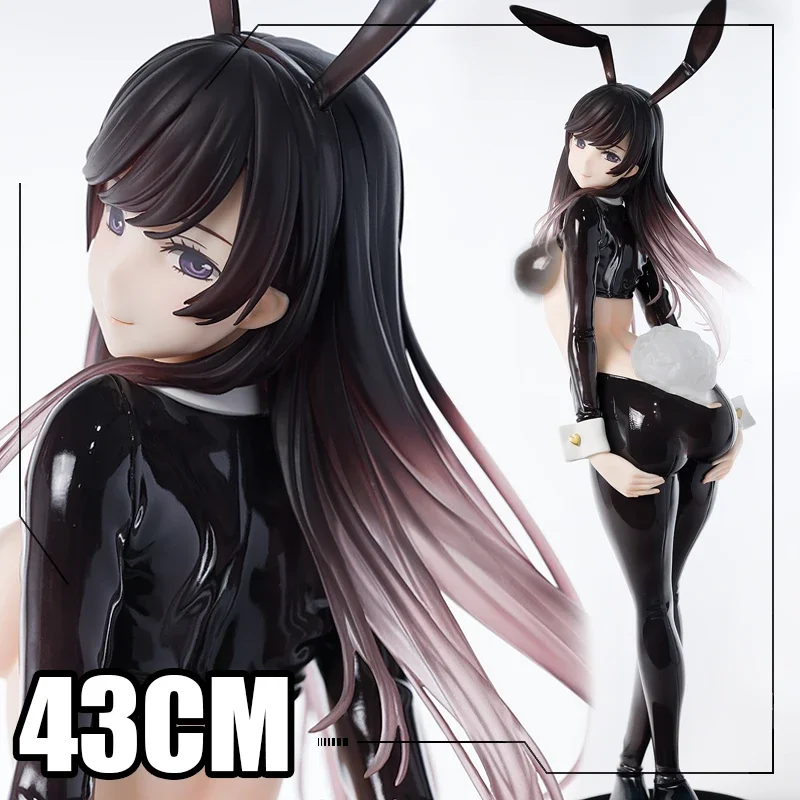 

43CM Native BINDing Anime Bunny Girl Figure Kasumi 1/4 Japanese Anime Girl PVC Action Figure Adult Collection model doll gifts