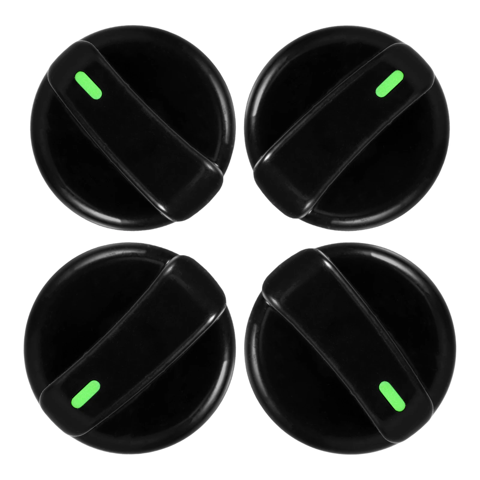 

4pcs Gas Stove Switch Cooking Knob Replacement Control Oven Grills Locks Zinc Alloy Plastic Ignition Kitchen Bar Accessories