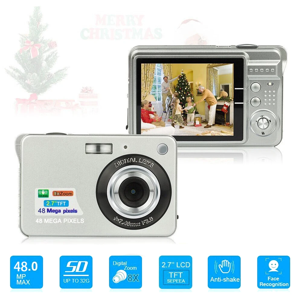 HD 48MP Digital Camera with 2.7\