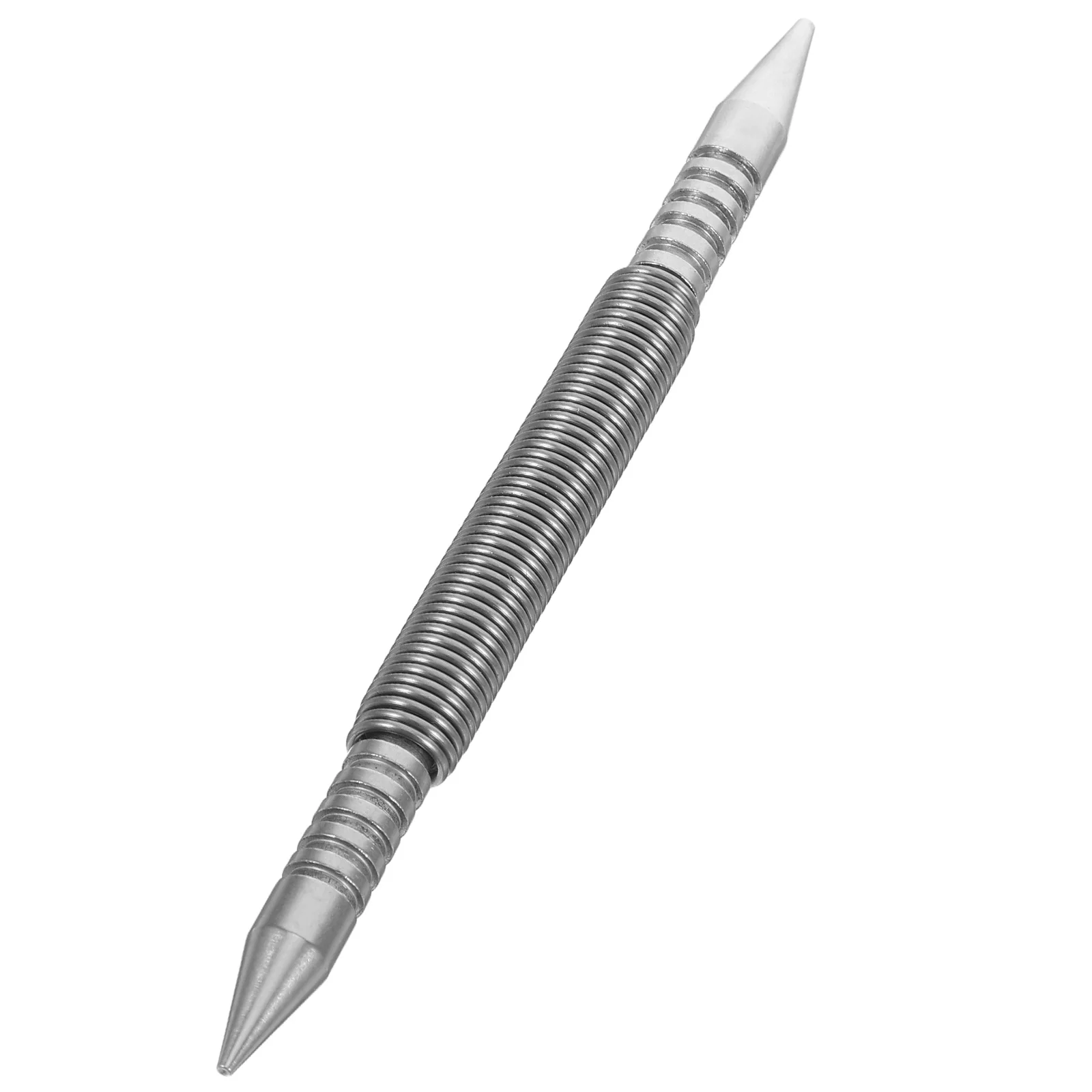 Spring Nail Punch Steel Setter Tool with High Hardness Wear Resistance for Small Space Carpentry Work Nail Set Pin Punch