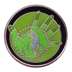 Game Dragon X Age Enamel Pin Badge Glitter Green Hand of The Inquisitor Brooch Jewelry Backpack Decoration Accessories
