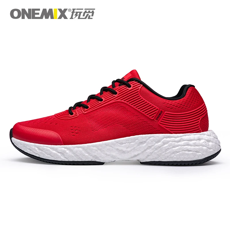 ONEMIX-Chaussures de course respirantes pour hommes et femmes, baskets de marche, de sport, d\'athlétisme et d\'extérieur, Marathon React