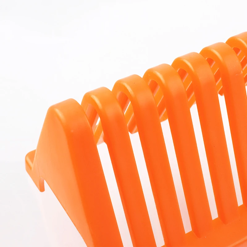 Electrophoresis Gel Plate Rack Glass Plate Drying Rack Plastic Drain Holder Up To 10 Glass Plates Dimension 165*105*85 mm 1PCS